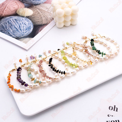delicate colorful beaded bracelet fashion